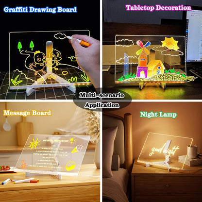 Aurico™ LED Luminous Blackboard Drawing